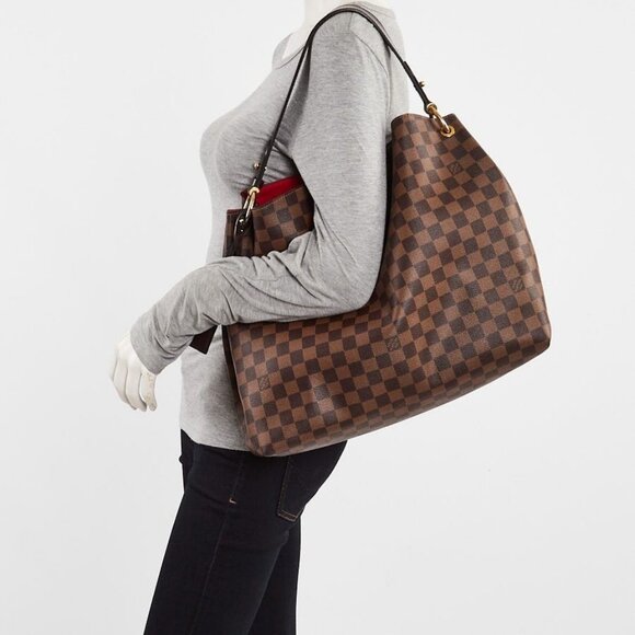 Louis Vuitton Damier Canvas Graceful MM Bag - Picture 1 of 12